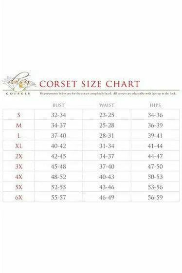 Daisy Corsets Top Drawer Premium Dark Angel Corset Costume