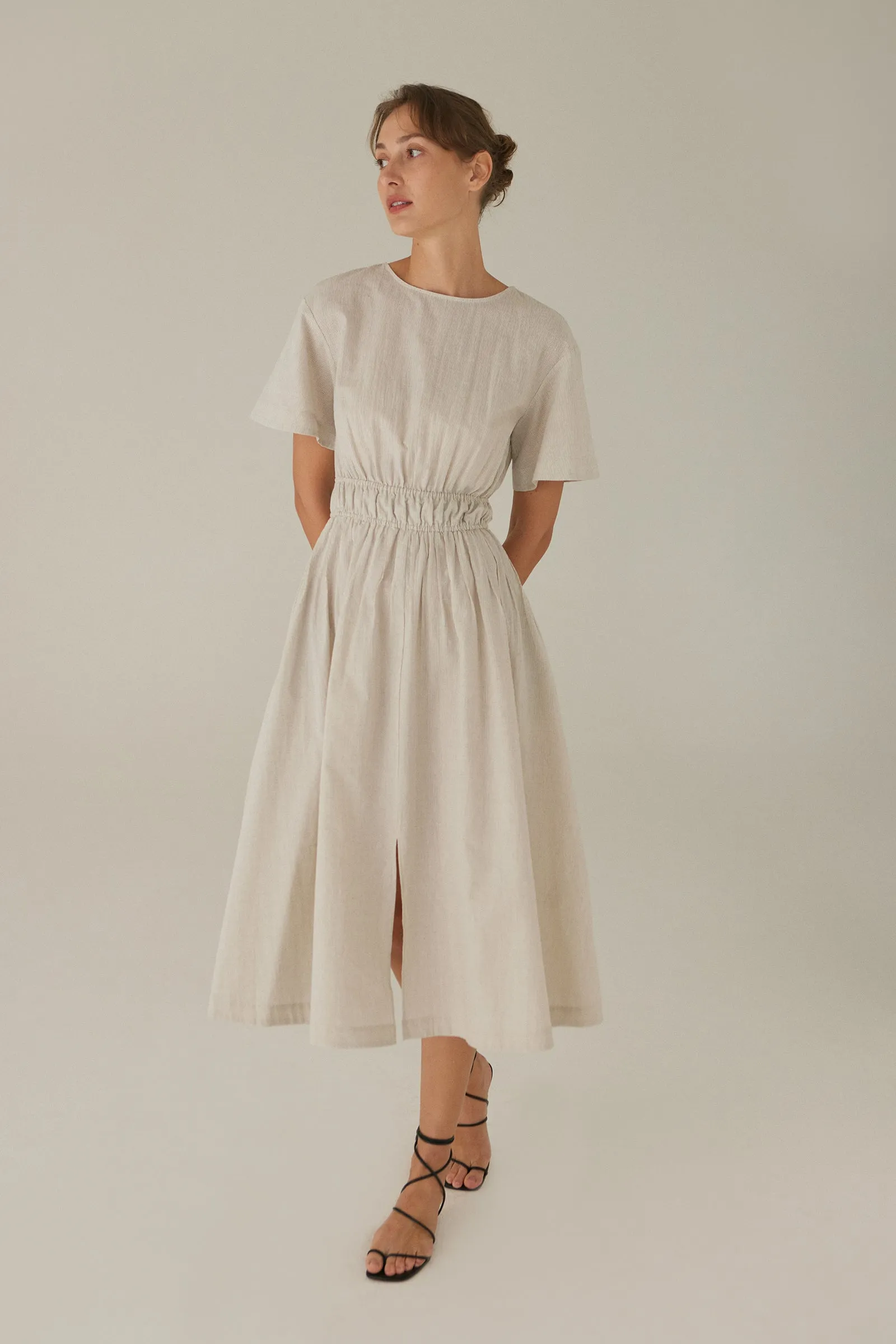 Ferris Dress -- Cotton Linen