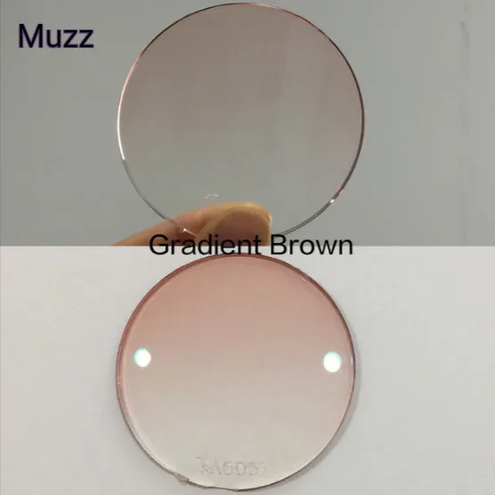 Muzz Single Vision Aspheric Tinted Lenses