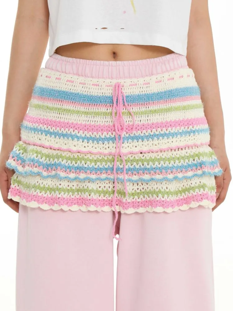Original Design Sense Stacked Cover Skirt【s0000008619】