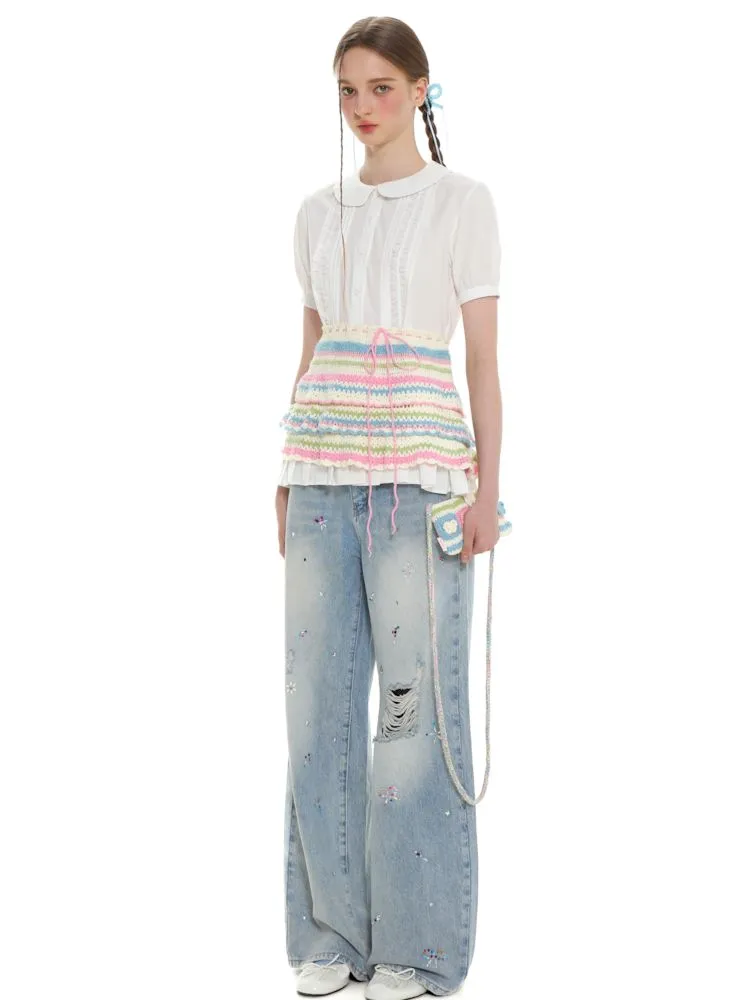 Original Design Sense Stacked Cover Skirt【s0000008619】