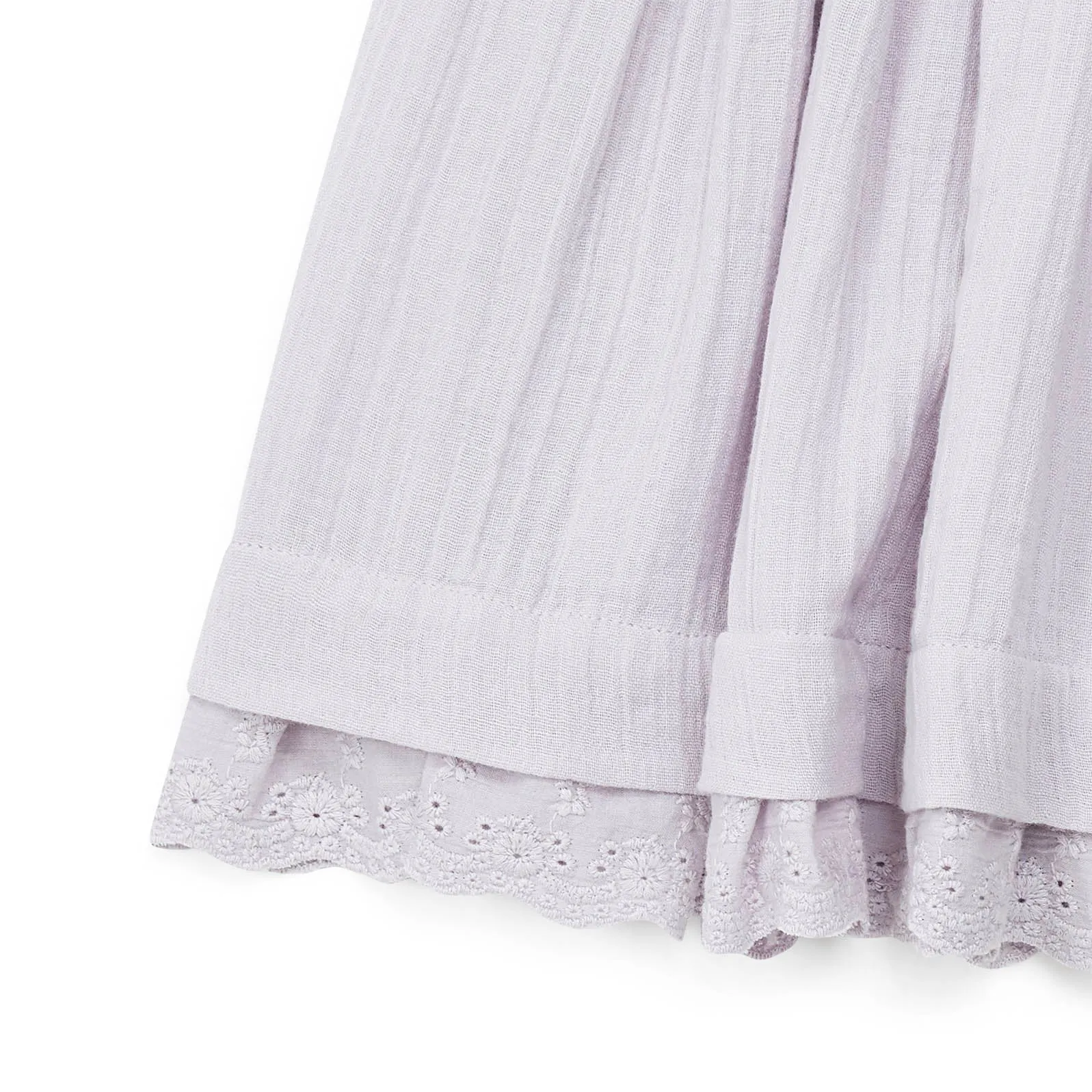 Papillon Lilac Gauze Cotton Skirt