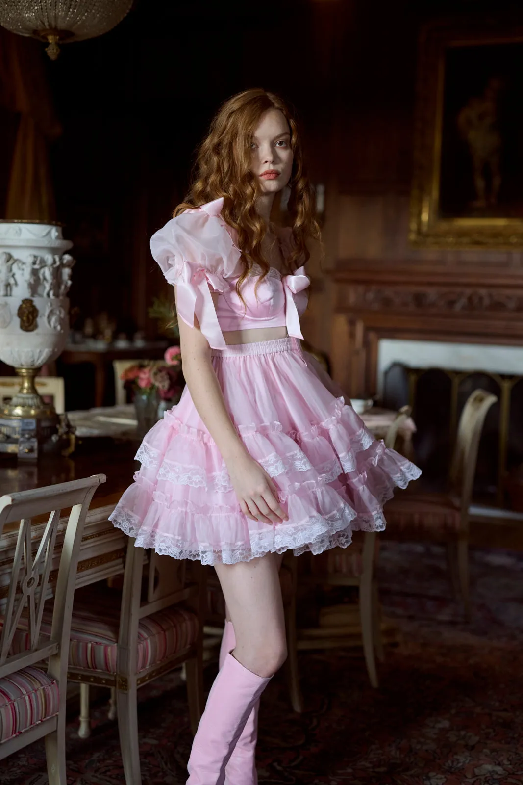 The Baby Soft Silk Pannier Petticoat